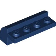 Lego kostka (kostička) 2x4x1 1/3 zakulacená nahoře, tmavě modrá (6115456)
